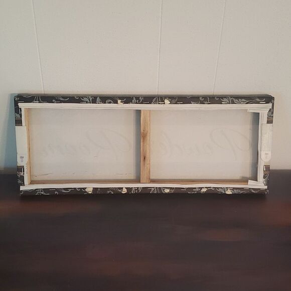 "Powder Room" Printed Canvas Wall Decor - Picture 3 of 4